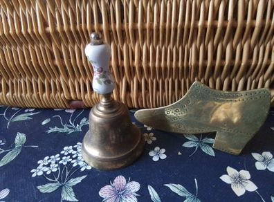 Small Brass Bell + Brass Boot