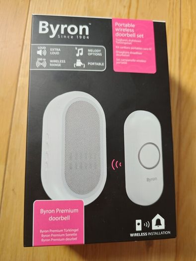 Byron wireless doorbell set
