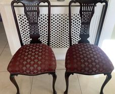 Pair Edwardian Chairs