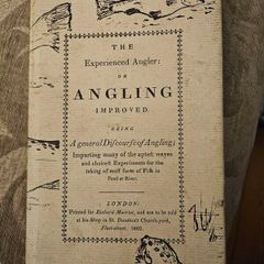The Experienced Angler Or Angling Improved Vintage 1969 Hardback With Dustjacket In Good Condition.  See Photos For Same.