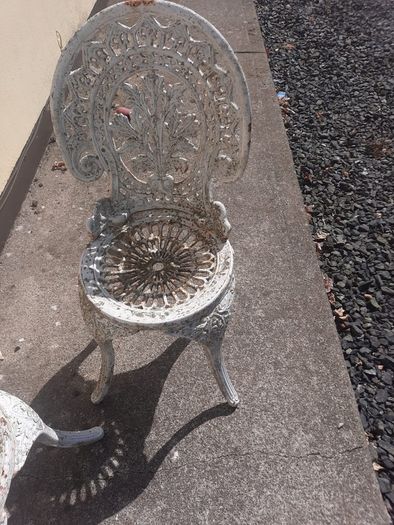 antique garden chairs