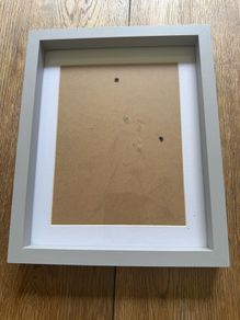 Grey next photo frame