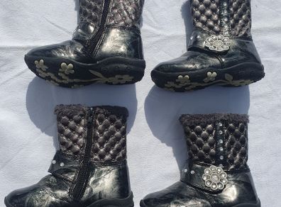 2 X Cute Girls Dunnes Boots Size UK 6 and 7