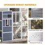 4-Tier Wooden Catio Cat Enclosure Image 8