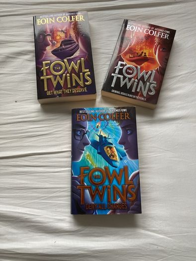 Fowl Twin series by Eoin Colfer