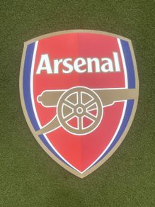 Large Plastic Football Club Badge Wall Signs