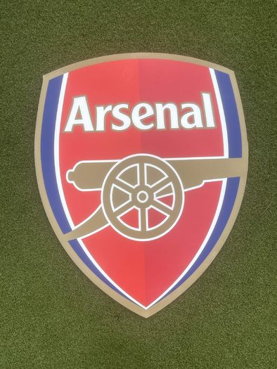 Large Plastic Football Club Badge Wall Signs