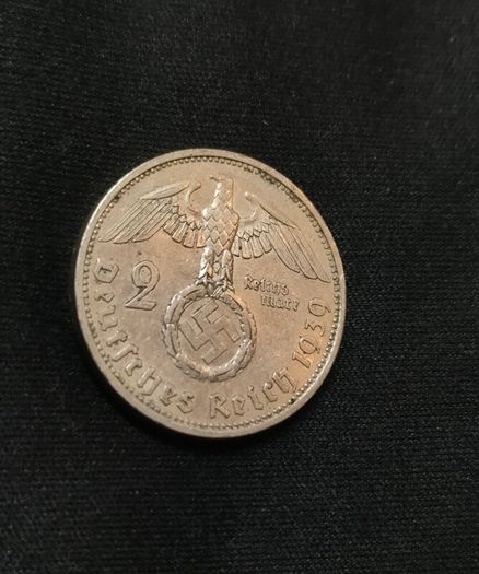 2 Reichsmark 1939 A - Germany (Berlin) WW2