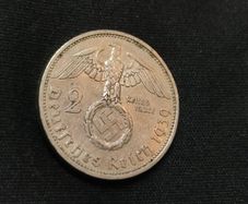 2 Reichsmark 1939 A - Germany (Berlin) WW2