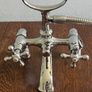 Traditional Chrome Bath Shower Mixer Tap & Telephone Handset Image 4