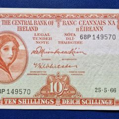Ireland 1966 10/ Shilling Lady Lavery