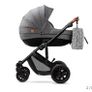 baby pram 3 in one (travel system) carseat and bassinet Image 7