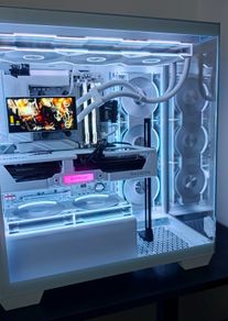 Gaming custom PC.  All new parts. 9950x3d 32gb 7800hz Rx9070xt sapphire pure. Gen 5 nvme