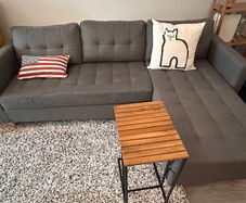 Grey sofa - L shaped