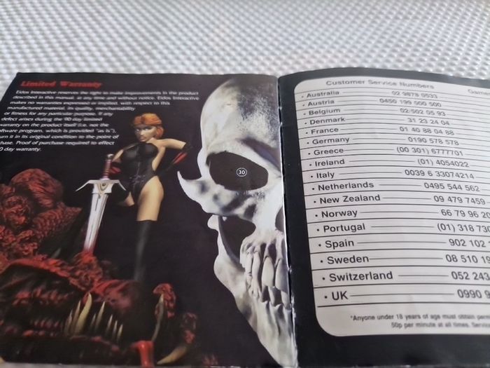 Deathtrap Dungeon PlayStation1 Ps1 PlayStation2 Ps2 Games Original