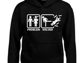 Problem Solved funny HOODIE