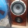 Tannoy  Flagship Dimension Range Eyris one speakers solid walnut absolute stunning looking and sound to match Image 9