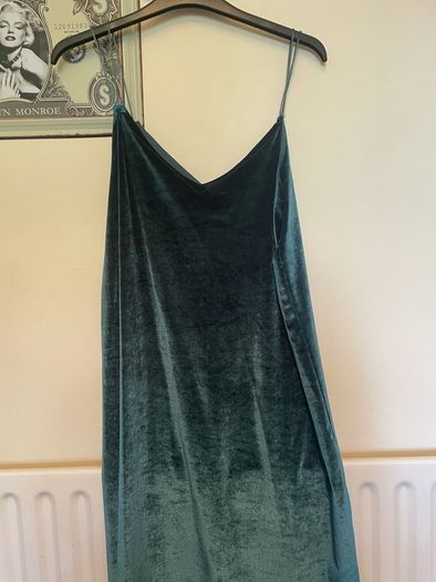 Velvet mini dress