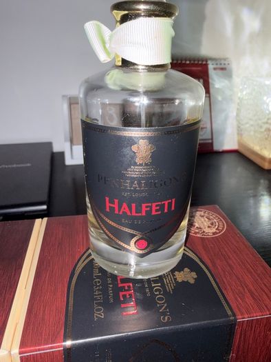 Penhaligons Halfeti 100ml around half full