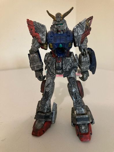 Gundam MSIA shining battle scarred battle suit Bandai 3 3/4 inch figure