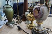old electric lamps .