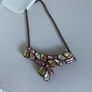 New crystallised  statement piece  necklace beautiful bought in  NY Image 2