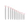 108pcs Stainless Steel Watch Band Spring  Pop Bars Strap Link Pins 8-25mm Image 2