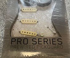 Emg Pro Series Fender Stratocaster pre wired pick guard+Pickups. Mav fives Made in The USA