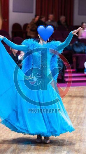 Ballroom dance dress