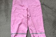 Girls waterproof rain pants 4-6 years old 110/116cm