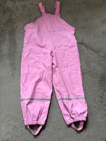 Girls waterproof rain pants 4-6 years old 110/116cm