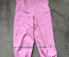 Girls waterproof rain pants 4-6 years old 110/116cm
