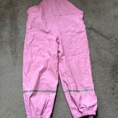 Girls waterproof rain pants 4-6 years old 110/116cm