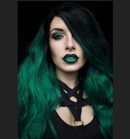 Fab Green Hair Dye - not only for Billie Eilish fans :)