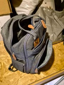 changing back pack