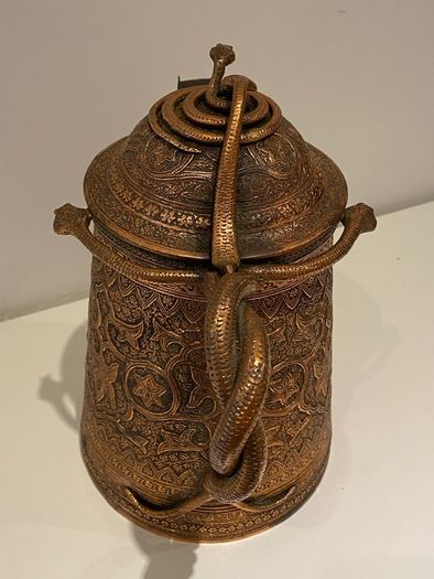 Stunning Vintage Copper Coffee Pot