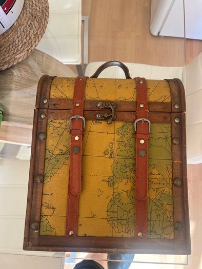 vintage wooden box
