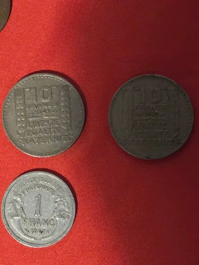 Antique and Vintage French Coins