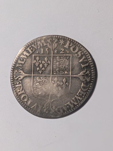 Elisabeth 1 Milled 6D.1562.