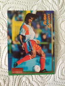 Ruud Gullit Chelsea Football Trading Card 1995 to 1996