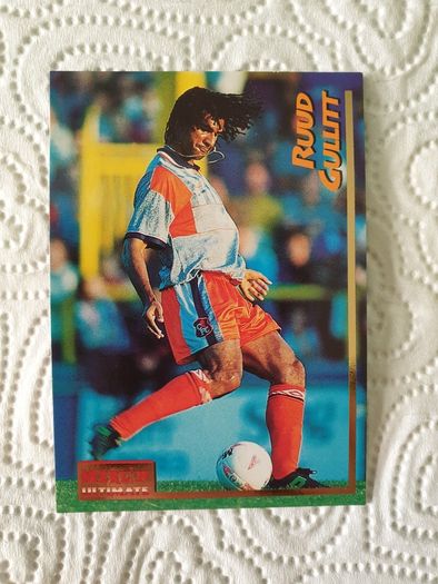 Ruud Gullit Chelsea Football Trading Card 1995 to 1996