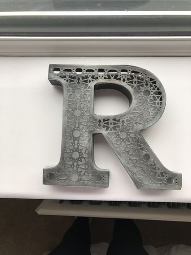 decoration metal R