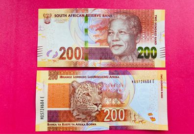 South Africa  200 Rand 2015  PICK 142b  UNC