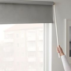 Gray/ anthracite black out blinds 180cm wide by 195cm drop