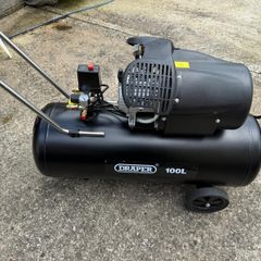 Draper 100l Air Compressor - As New