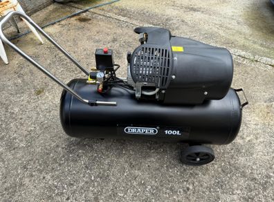 Draper 100l Air Compressor - As New