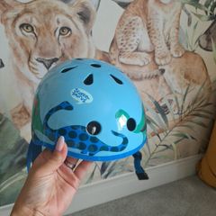 Micro Dino Printed Bike Helmet