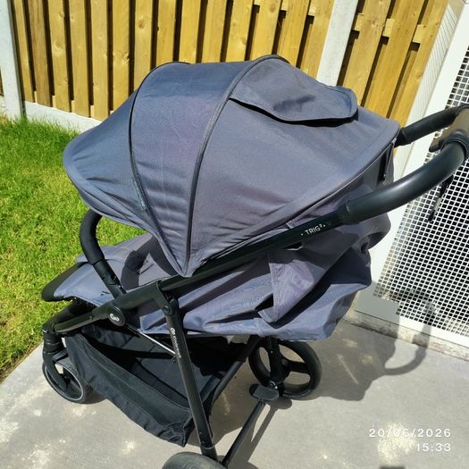 Kinderkraft stroller trig3 grey