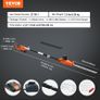 20V Cordless Hedge Trimmer Telescoping Pole Hedge Trimmer 18 inch Blade Image 7