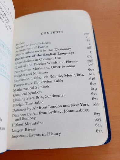 Collins Pocket English dictionary